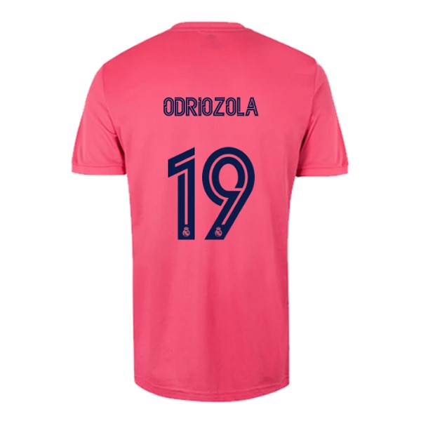 Camiseta Real Madrid 2ª Kit NO.19 Odriozola 2020 2021 Rosa